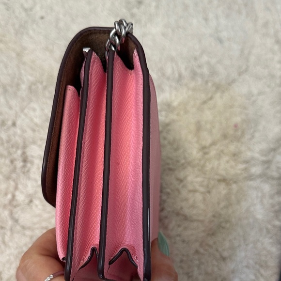 NWOT Coach Pink Klare Crossbody Bag with Chain Strap - Picture 5 of 13